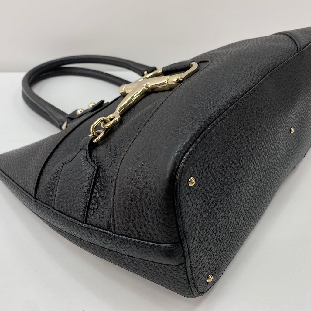 Gucci Tote Horsebit Black — view 8
