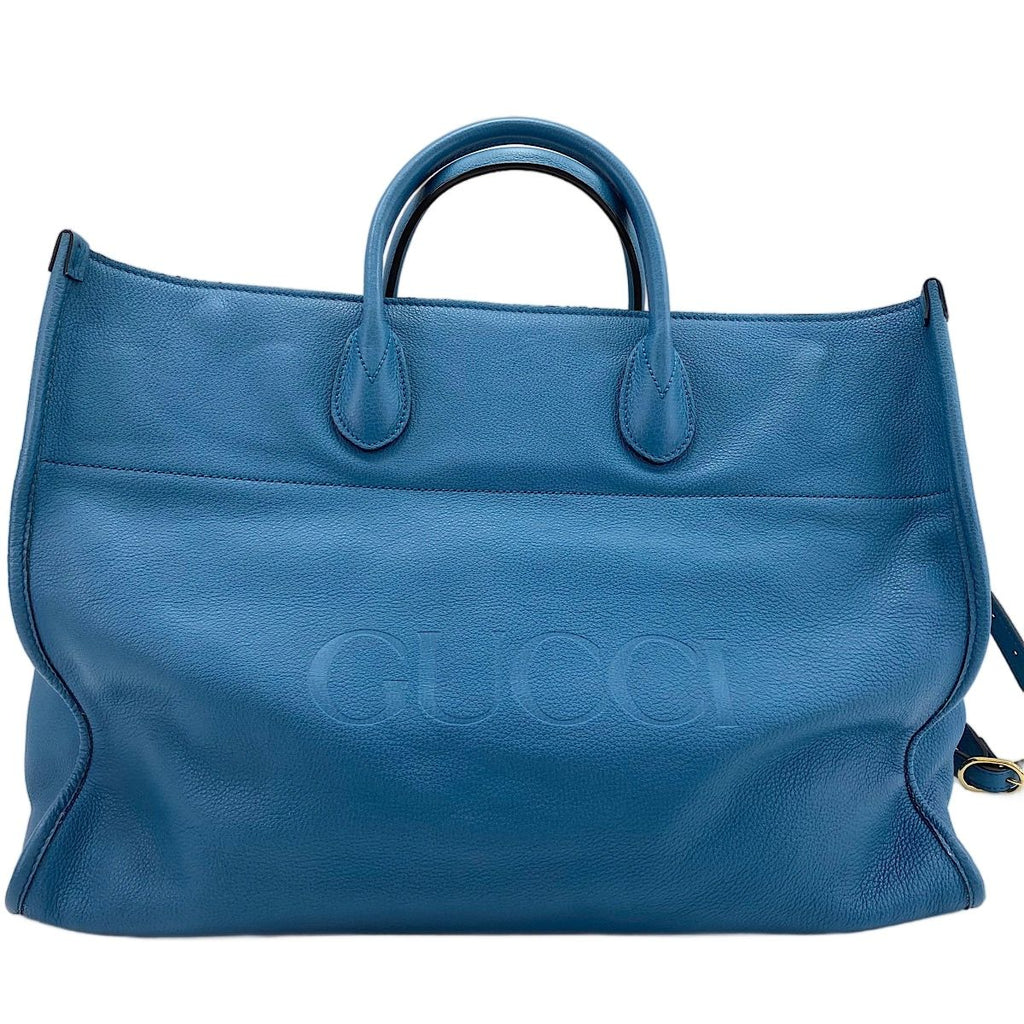 Gucci Tote Blue — view 2