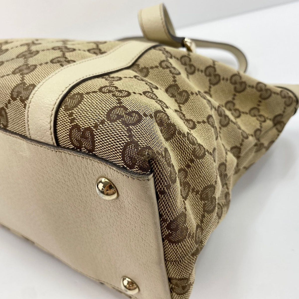 Gucci Tote Abbey Beige — view 8