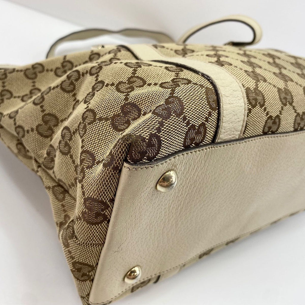 Gucci Tote Abbey Beige — view 9