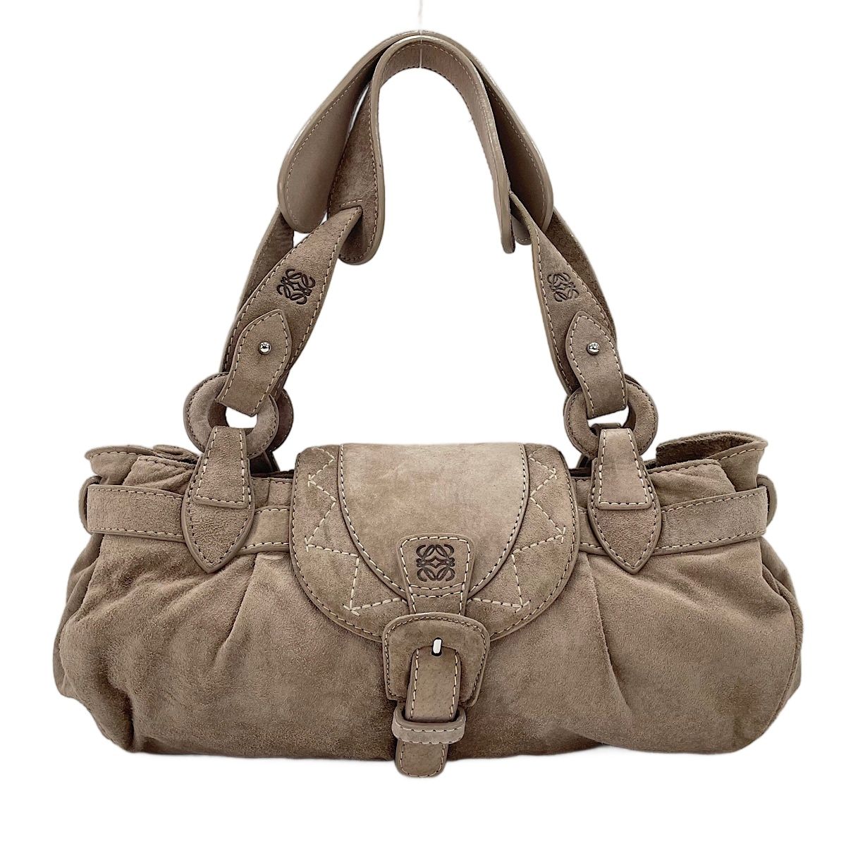Loewe Handbag Anagram Beige