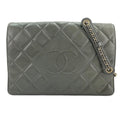 Chanel Shoulder Bag Khaki