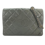 Chanel Shoulder Bag Khaki