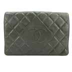 Chanel Shoulder Bag Khaki — view 2