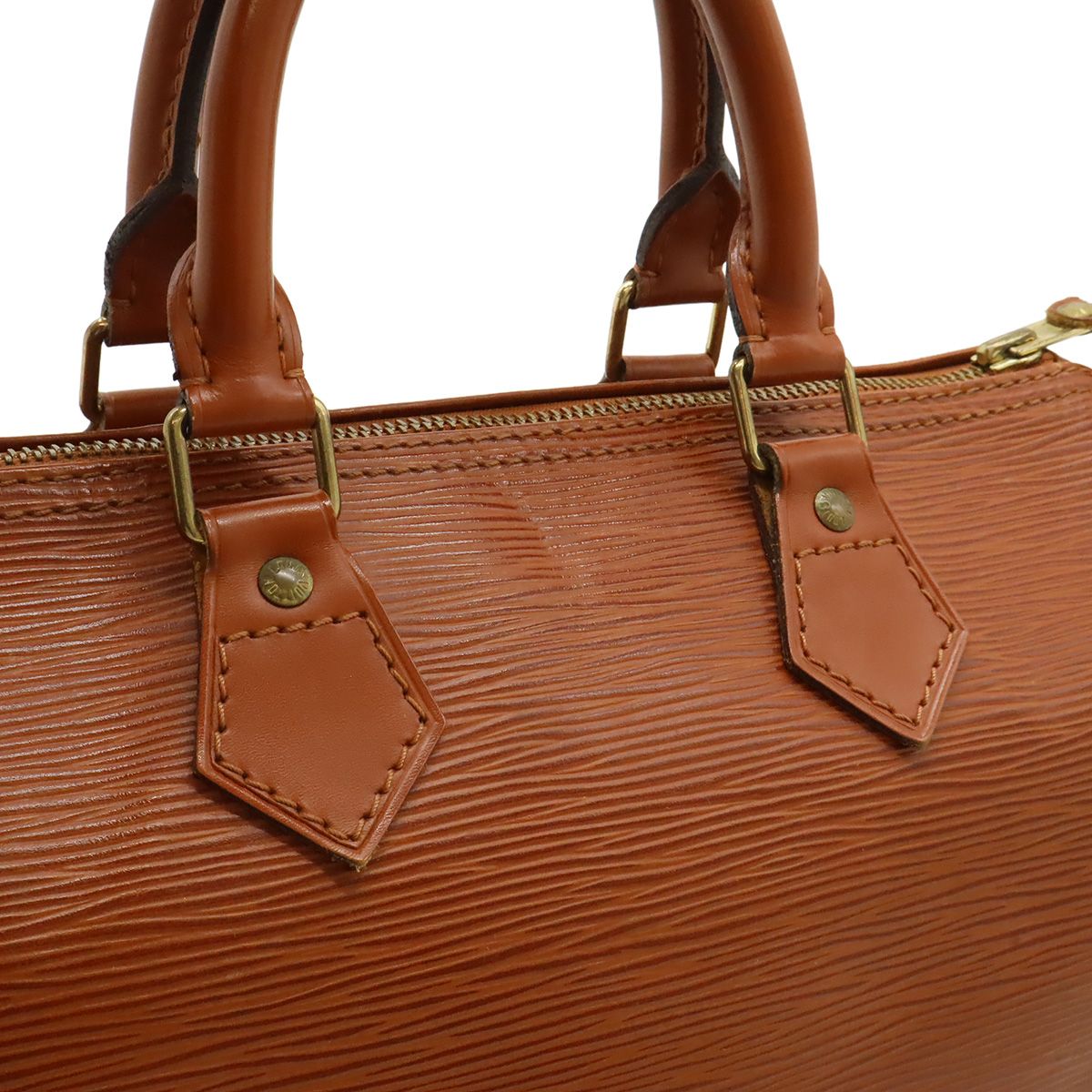 Louis Vuitton Epi Speedy 25 Mini Boston Bag Kenya Brown — view 8