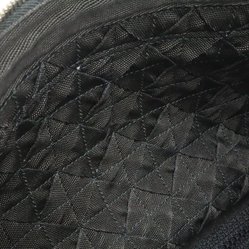 Bottega Veneta Intrecciato Webbing Shoulder Bag Canvas Black — view 8