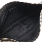 Dior Trotter Shoulder Bag Canvas Leather Navy Silver — view 6