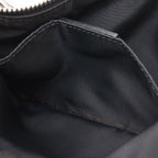Dior Trotter Shoulder Bag Canvas Leather Navy Silver — view 7