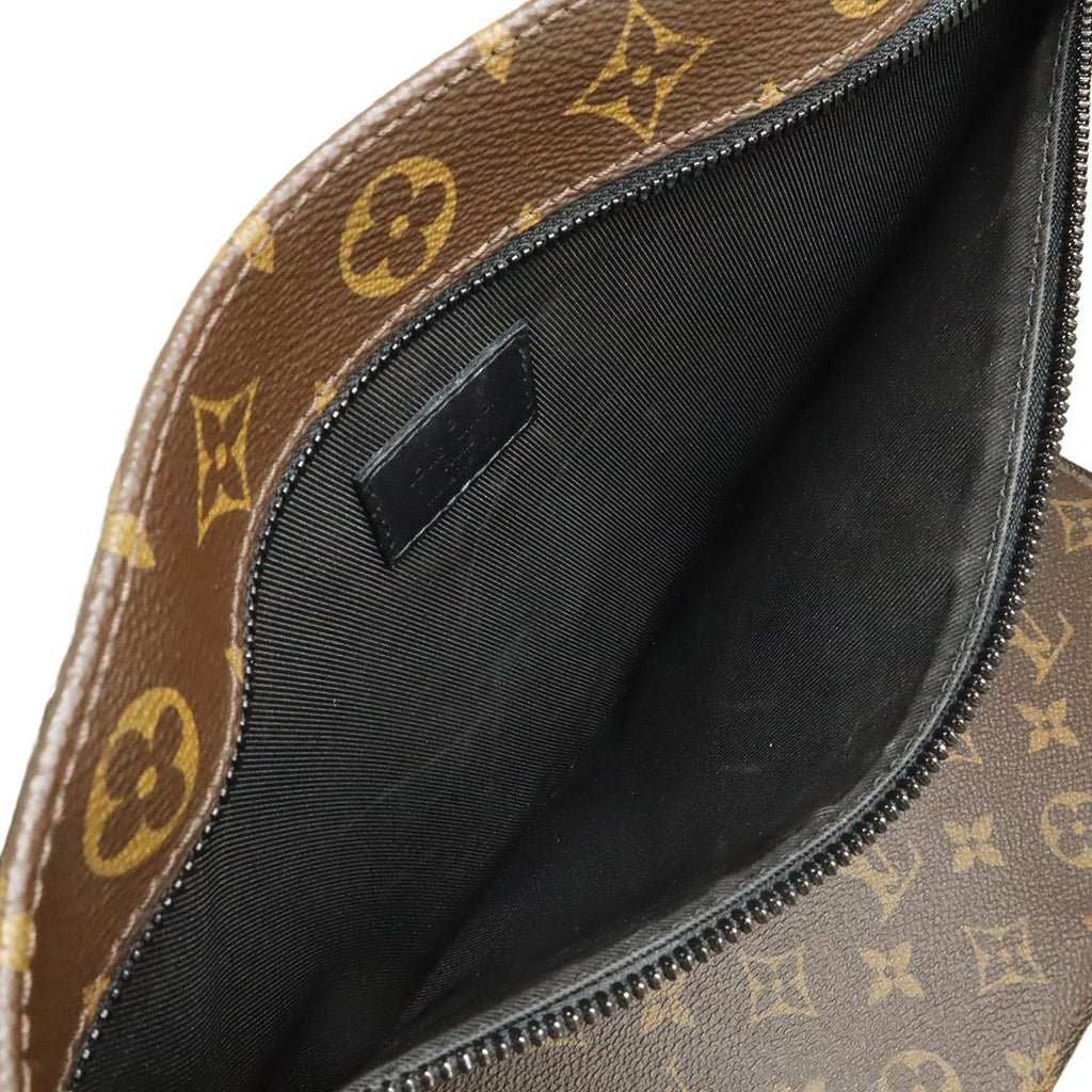 Louis Vuitton Monogram Macassar Weekend Tote PM 2-Way Shoulder — view 6