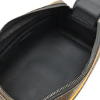 Louis Vuitton Monogram Macassar Dopp Kit Clutch Handbag Pouch Saffron Yellow — view 6