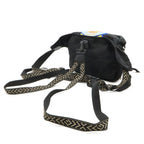 Gucci Terry Cloth Patch Belt Bag 2-Way Backpack Patchwork Nylon Black — view 2