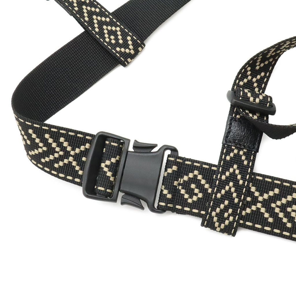 Gucci Terry Cloth Patch Belt Bag 2-Way Backpack Patchwork Nylon Black — view 5