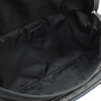 Gucci Terry Cloth Patch Belt Bag 2-Way Backpack Patchwork Nylon Black — view 7
