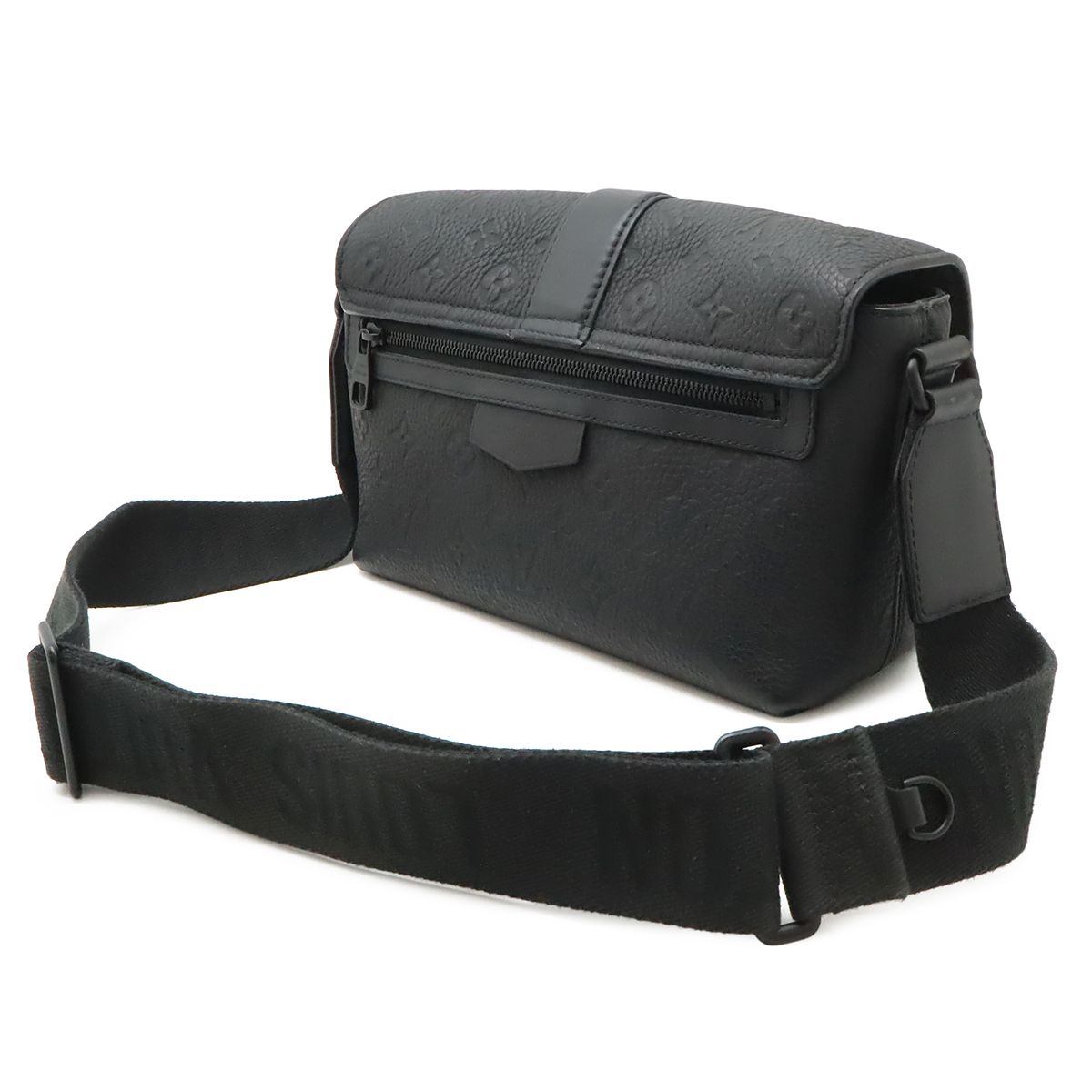 Louis Vuitton Monogram Taurillon S Cape Messenger Shoulder Bag Crossbody Noir — view 2