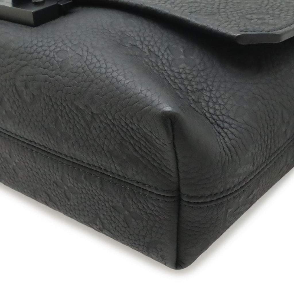 Louis Vuitton Monogram Taurillon S Cape Messenger Shoulder Bag Crossbody Noir — view 3