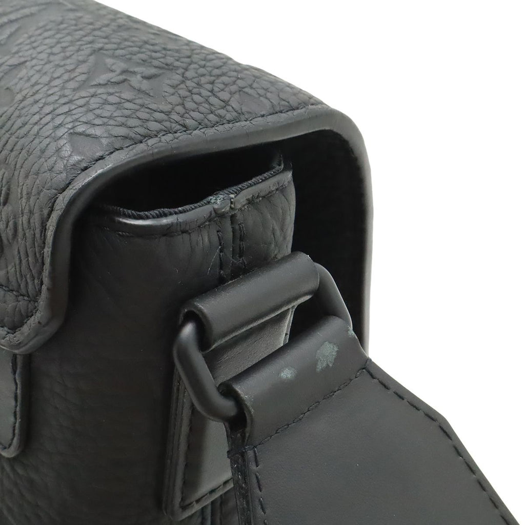 Louis Vuitton Monogram Taurillon S Cape Messenger Shoulder Bag Crossbody Noir — view 7