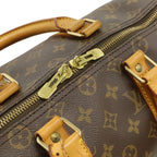 Louis Vuitton Monogram Keepall 45 Boston Bag Purse — view 5