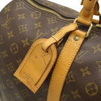 Louis Vuitton Monogram Keepall 45 Boston Bag Purse — view 8