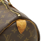 Louis Vuitton Monogram Keepall 45 Boston Bag Purse — view 7