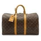 Louis Vuitton Monogram Keepall 45 Boston Bag Purse