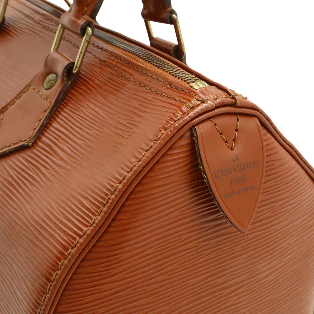 Louis Vuitton Epi Speedy 25 Mini Boston Bag Kenya Brown — view 9