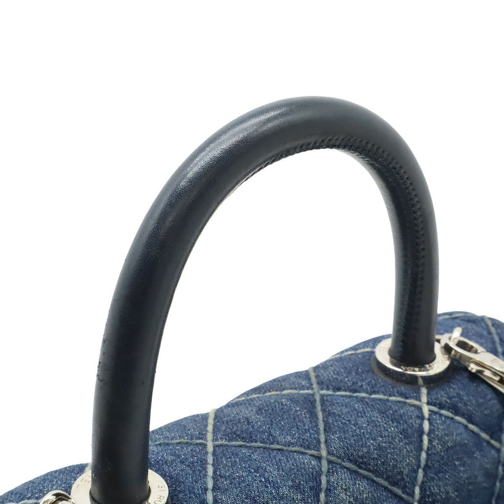 Chanel Wild Stitch Top Handle Flap Bag Coco XS Handbag 2-Way Chain Shoulder — view 5