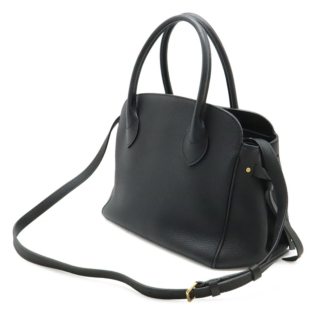 Louis Vuitton Mirror PM 2-Way Shoulder Bag Crossbody Leather Noir Black Gold — view 2