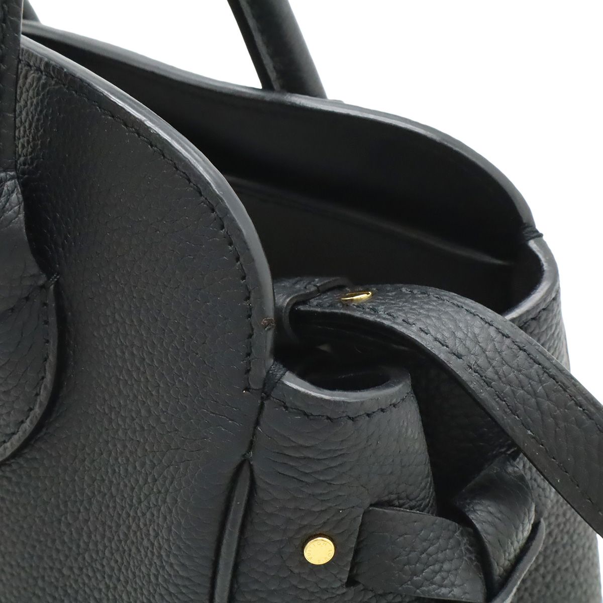 Louis Vuitton Mirror PM 2-Way Shoulder Bag Crossbody Leather Noir Black Gold — view 6