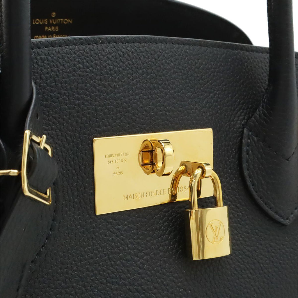 Louis Vuitton Mirror PM 2-Way Shoulder Bag Crossbody Leather Noir Black Gold — view 8
