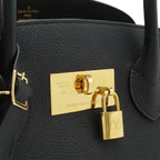 Louis Vuitton Mirror PM 2-Way Shoulder Bag Crossbody Leather Noir Black Gold — view 8