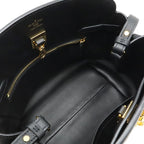 Louis Vuitton Mirror PM 2-Way Shoulder Bag Crossbody Leather Noir Black Gold — view 5