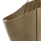 Celine Cabas Phantom Belt Tote Large Shoulder Bag Leather Gray — view 7