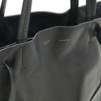 Celine Cabas Phantom Small Tote Shoulder Semi Leather Black — view 9