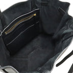 Celine Cabas Phantom Small Tote Shoulder Semi Leather Black — view 6