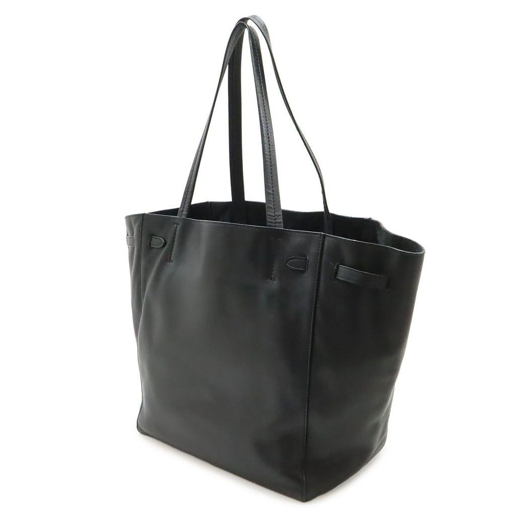 Celine Cabas Phantom Small Tote Shoulder Semi Leather Black — view 2