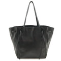 Celine Cabas Phantom Small Tote Shoulder Semi Leather Black