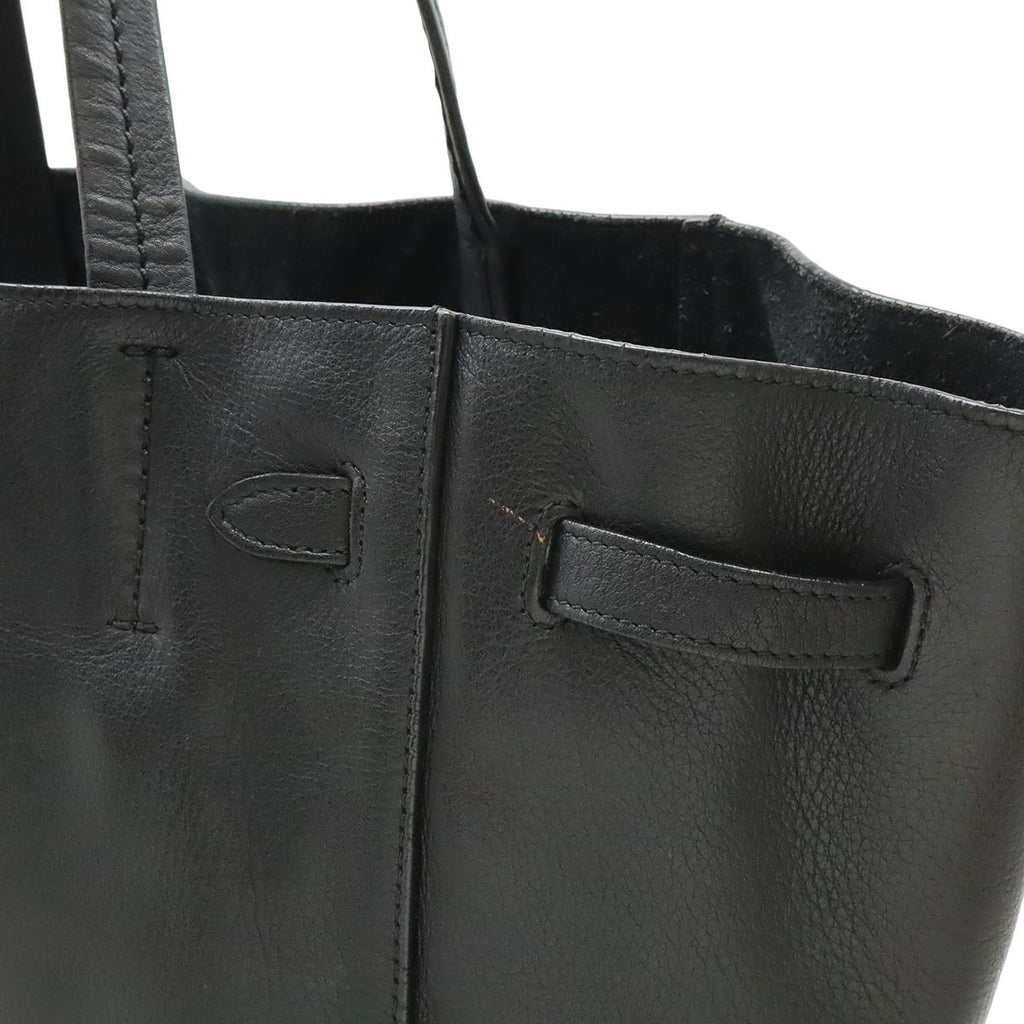 Celine Cabas Phantom Small Tote Shoulder Semi Leather Black — view 7