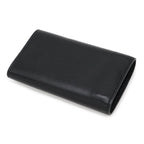 Hermes Series Etui Cles 6 Key Case Box Calf Leather Black Silver Key Holder — view 2
