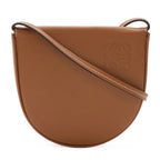 Loewe Anagram Heel Pouch Small Shoulder Bag Pochette Crossbody Calf Leather