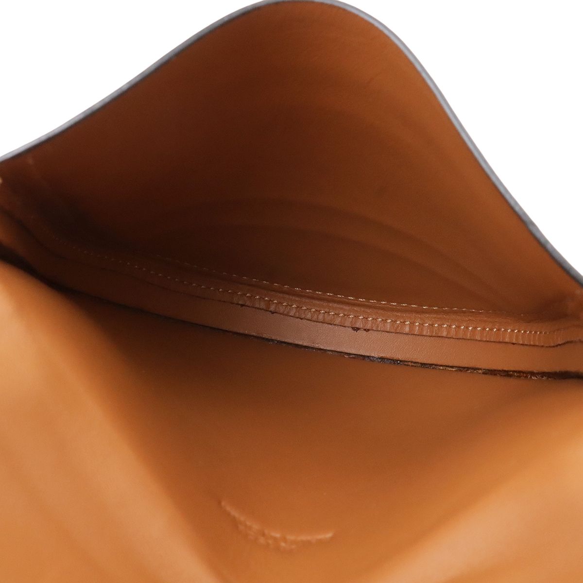 Loewe Anagram Heel Pouch Small Shoulder Bag Pochette Crossbody Calf Leather — view 7