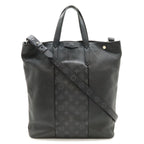 Louis Vuitton Taigarama Monogram Eclipse City Tote Large Long 2-Way Shoulder