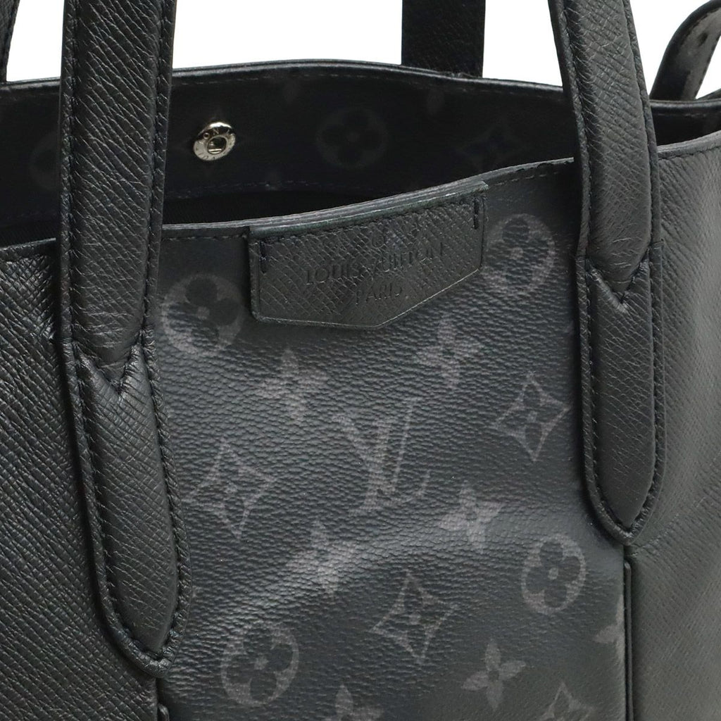 Louis Vuitton Taigarama Monogram Eclipse City Tote Large Long 2-Way Shoulder — view 8