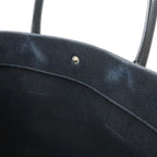 Saint Laurent Paris YSL Yve Gauche Rive Tote Canvas Leather Black — view 6