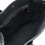 Saint Laurent Paris YSL Yve Gauche Rive Tote Canvas Leather Black — view 5