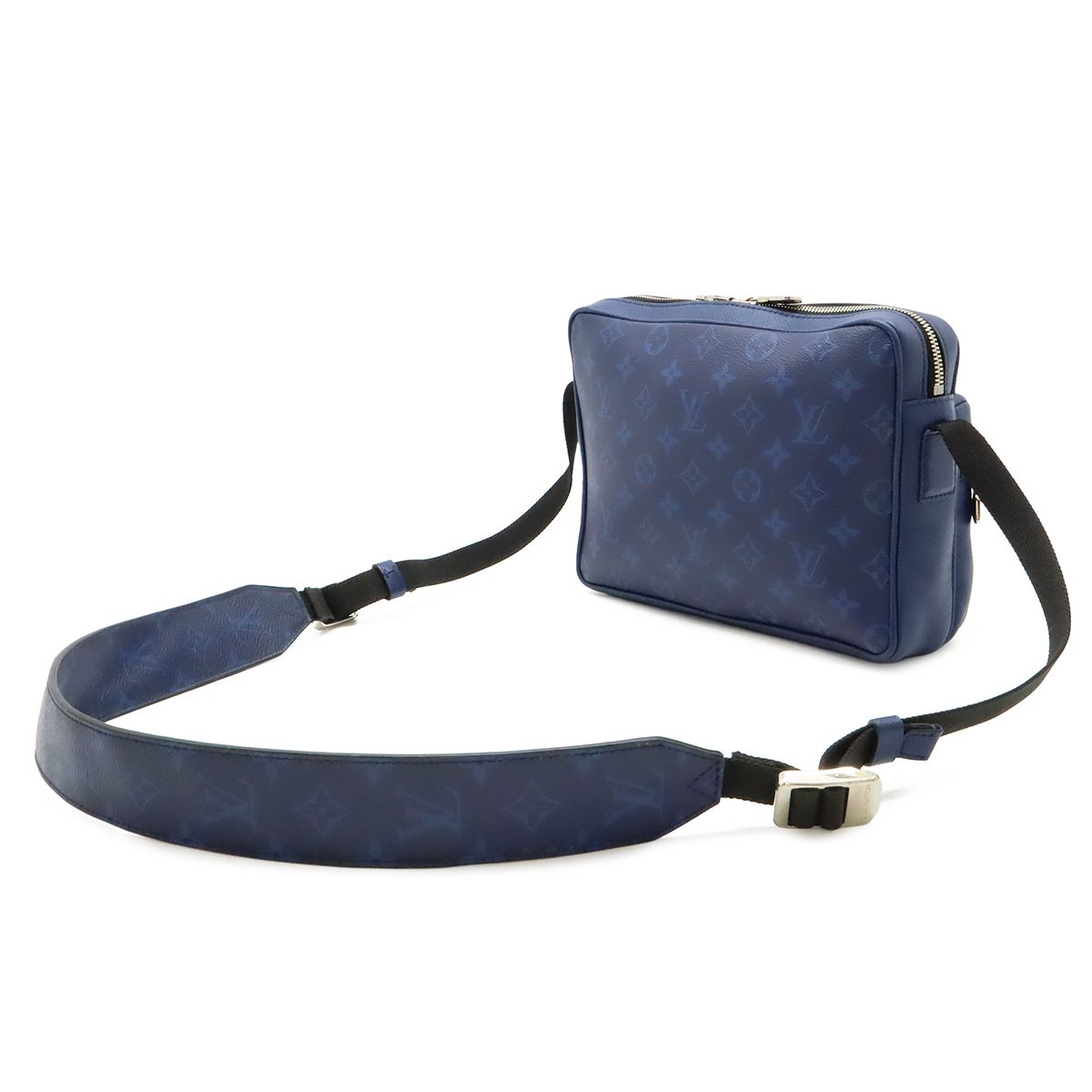 Louis Vuitton Taigarama Outdoor Messenger PM Shoulder Bag Crossbody Cobalt Blue — view 2