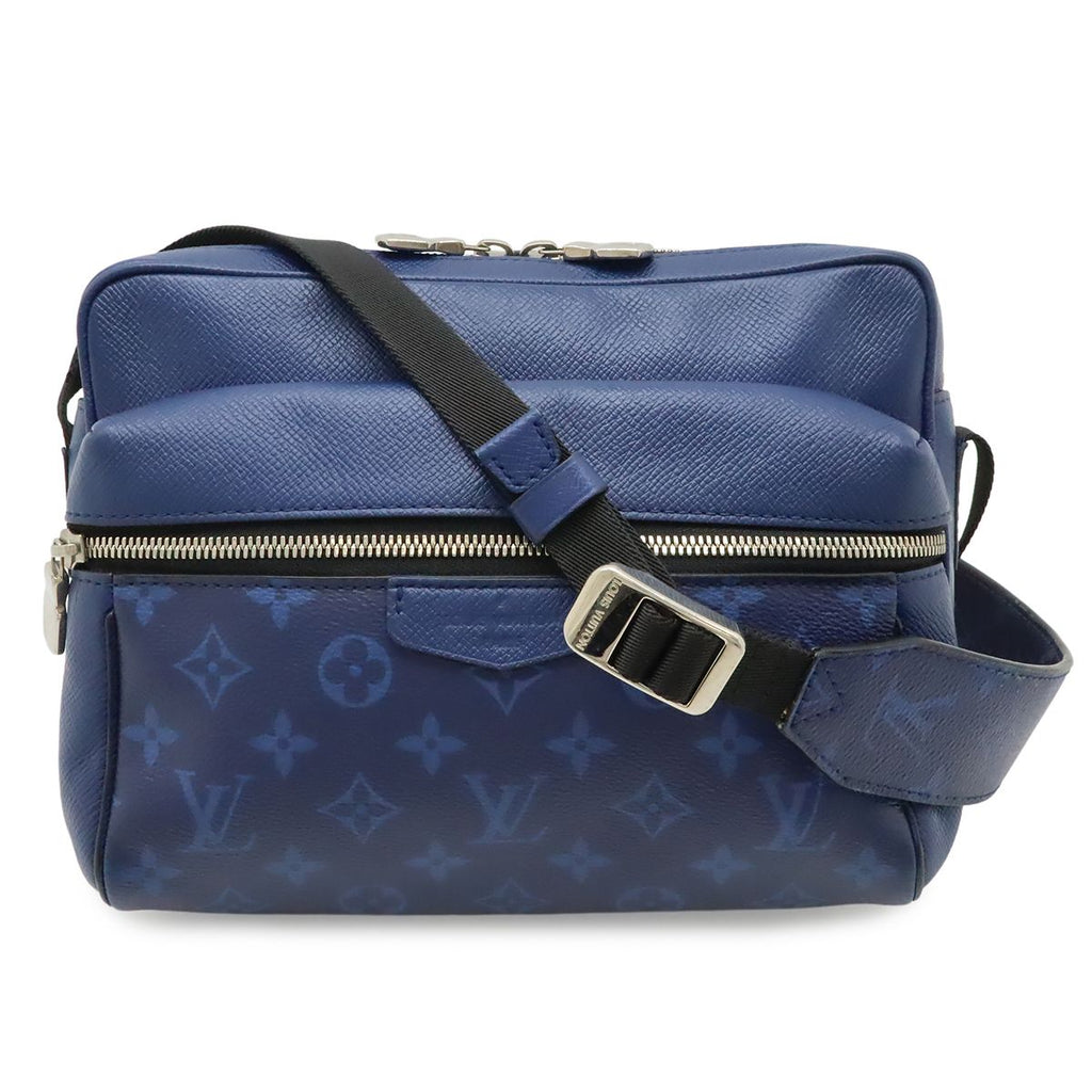 Louis Vuitton Taigarama Outdoor Messenger PM Shoulder Bag Crossbody Cobalt Blue