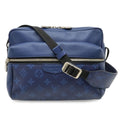 Louis Vuitton Taigarama Outdoor Messenger PM Shoulder Bag Crossbody Cobalt Blue