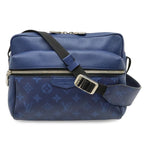 Louis Vuitton Taigarama Outdoor Messenger PM Shoulder Bag Crossbody Cobalt Blue
