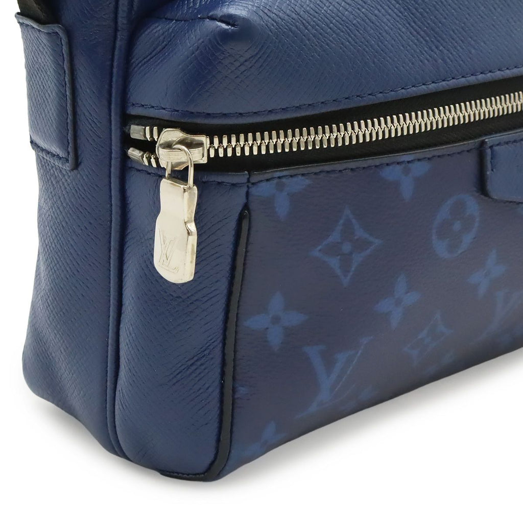 Louis Vuitton Taigarama Outdoor Messenger PM Shoulder Bag Crossbody Cobalt Blue — view 9