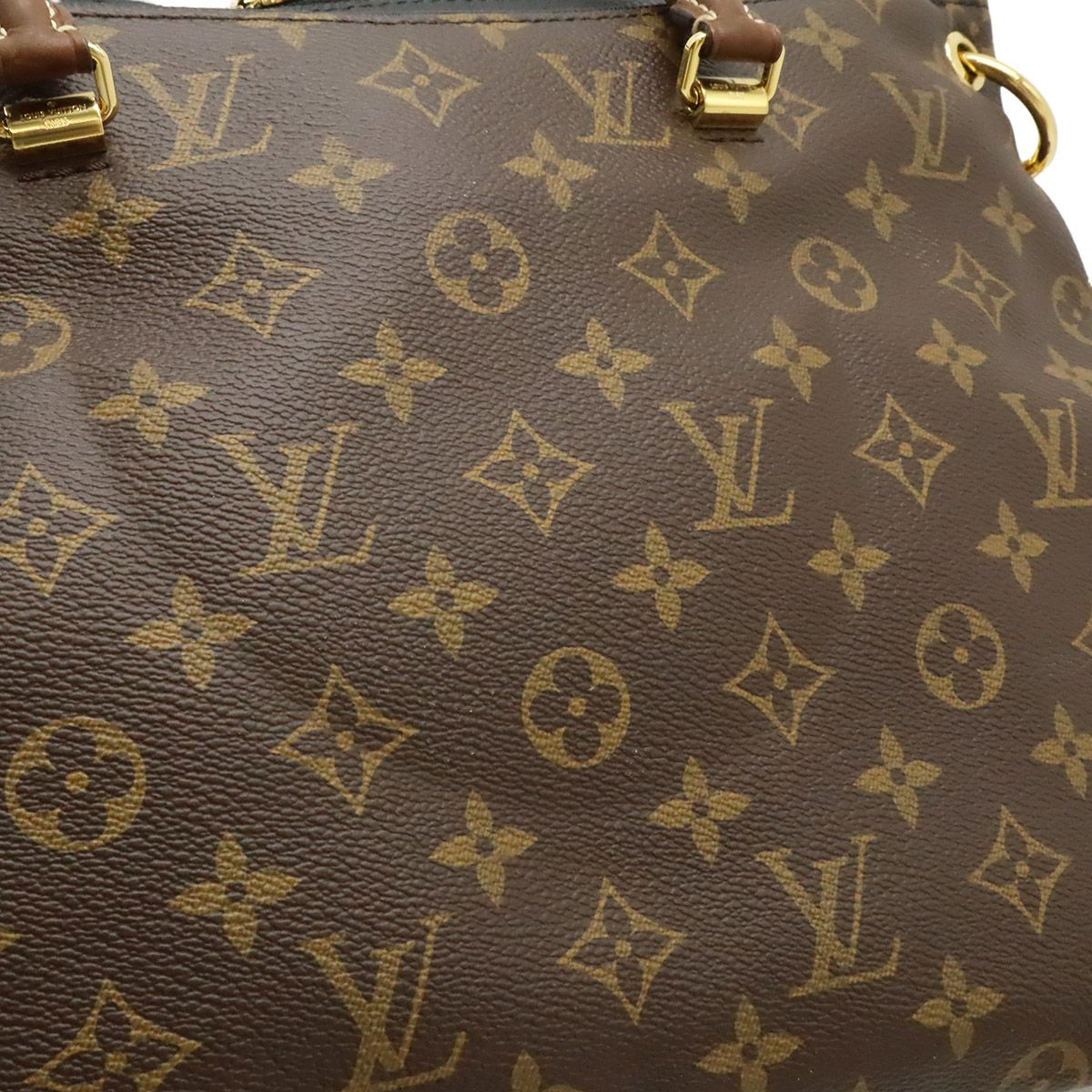 Louis Vuitton Monogram Pallas 2-Way Shoulder Bag Semi Noir Black — view 9